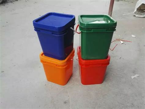 1L 10 20 50L 加厚耐酸碱方形注塑塑料桶 - 德州春源塑料桶 - 九正建材网