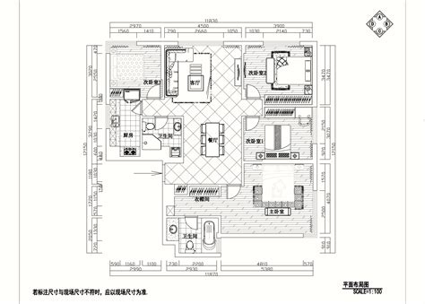 135㎡新中式三居家装装修效果图案例_装修案例欣赏-保障网装修效果图