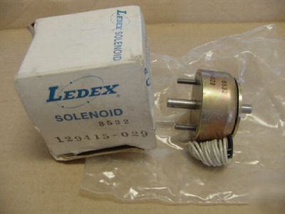 New ledex 129415-029 solenoid 8523 code ident. 81840 >