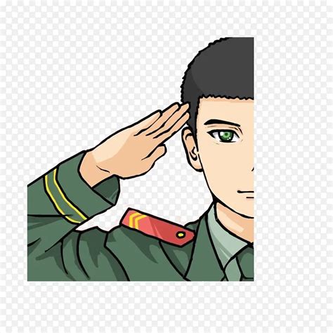 非主流军人头像