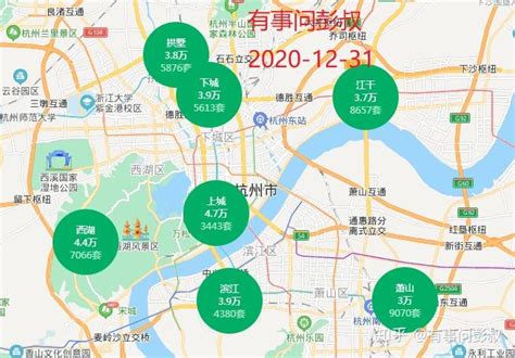 杭州各区域房价图2020,杭州各区域房价图,杭州房价分布图2020_大山谷图库