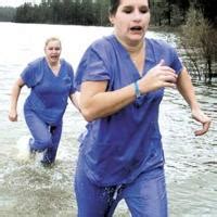 Special Olympics supporters brave icy waters during Polar Bear Plunge ...