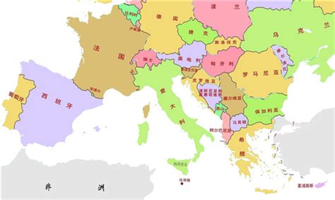 欧洲地图高清中文版-欧洲地图中文版全图高清版大图-快用苹果助手