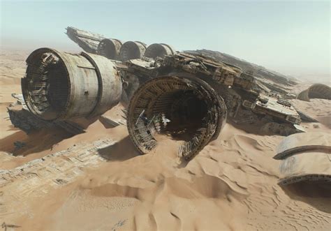 星球大战原力觉醒，Rey驾驶千年隼号驶入的巨大战舰残骸是什么来历？ - 知乎