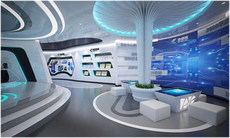 科技展厅设计风格_是现代企业第一选择 - 四川中润展览
