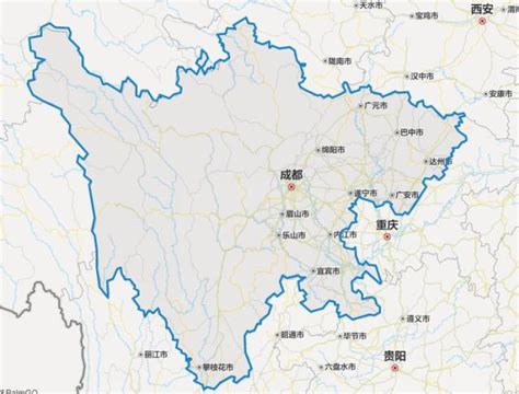 四川省地图-四川省地图