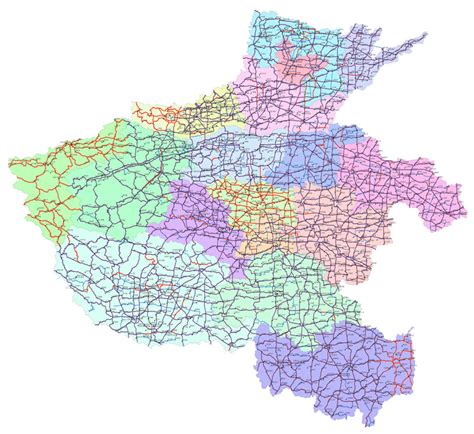 河南地图网图片