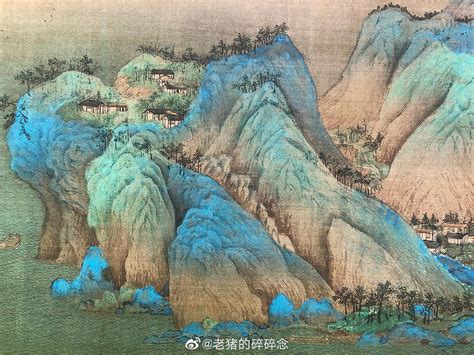 王希孟千里江山图图片