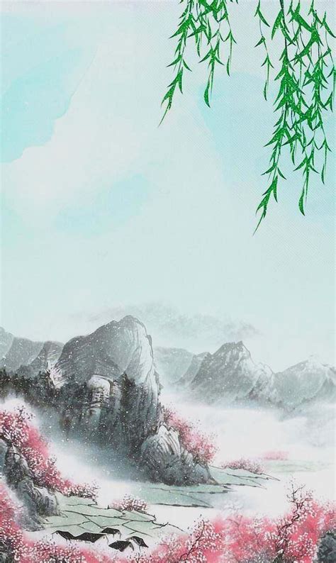 唯美古风壁纸 ｜ 胜日寻芳泗水滨，无边光景一时新|泗水|光景|竹中_新浪新闻