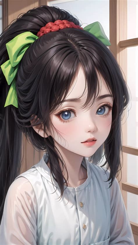 大眼妹妹图片