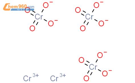 24613-89-6,铬酸铬化学式、结构式、分子式、mol – 960化工网
