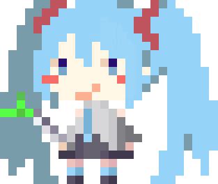 初音未来像素画画师:Rumn图片