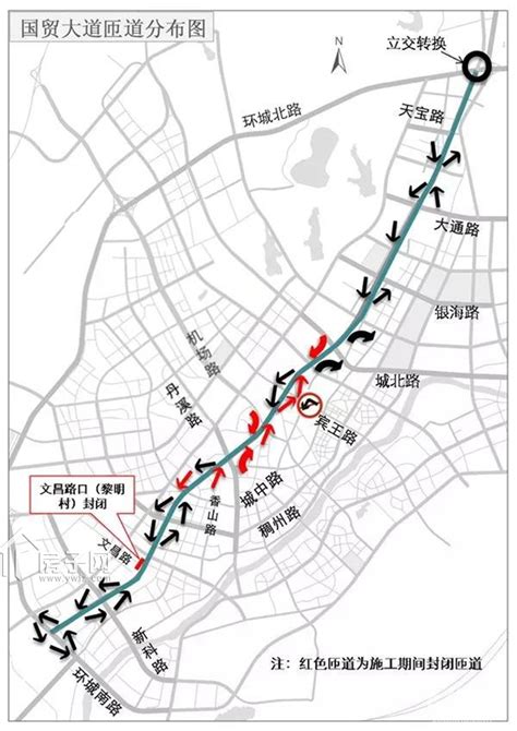 义乌国贸大道全线图,义乌轻轨规划图,义乌贸大道大段图_大山谷图库