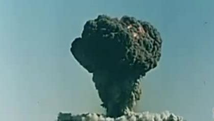 中国第一颗原子弹爆炸珍贵视频