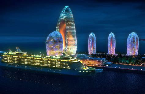 凤凰岛华丽升级：再造47万平米人工岛 建亚洲最大游轮母港_海南频道_凤凰网