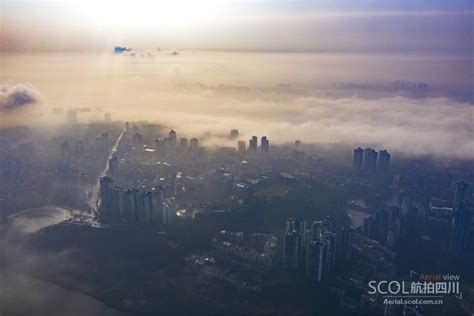 走进生态泸州，瞰平流雾下的江城风光_头条图片_航拍四川_四川在线