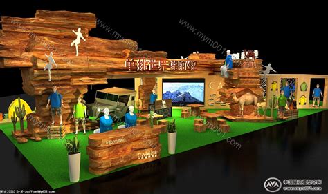 2014北京户外用品展-骆驼-展览模型总网