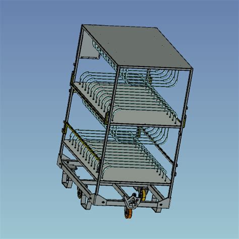 工件移动车3D模型下载_三维模型_STEP模型 - 制造云 | 产品模型