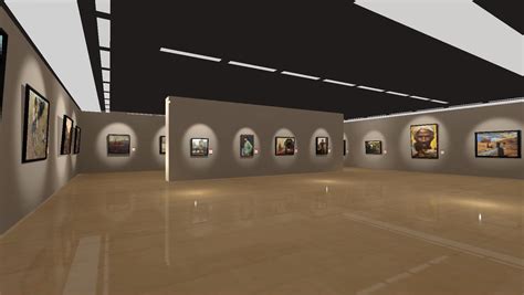 Unity场景 （虚拟博物馆项目）|三维|建筑/空间|小猫哥CG - 原创作品 - 站酷 (ZCOOL)