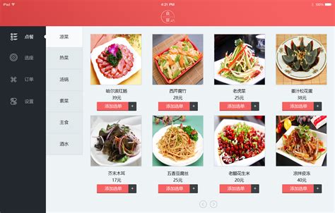 美食主题网站/平台菜谱菜单管理界面UI设计模板 29Foodie Food Admin Dishes Ui – FP – 设计小咖