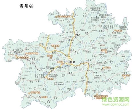 贵州地图(5000万像素高清版)_word文档免费下载_文档大全