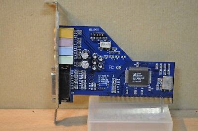 HSP56 CMI8738/PCI-SX HRTF Audio Com MBC40-037D PCI Sound Card | eBay