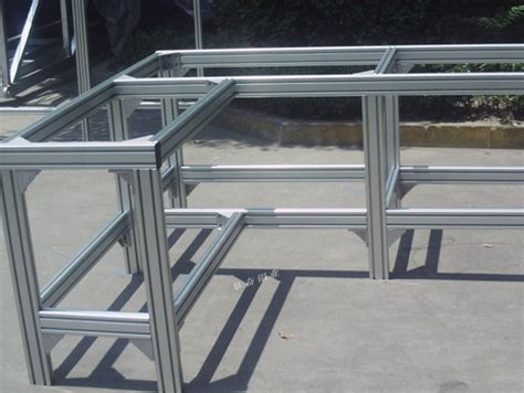 铝型材设备框架_设备框架定制组装_南京美诚铝业