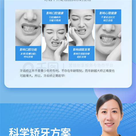 牙科 牙齿美容设计图__广告设计_广告设计_设计图库_昵图网nipic.com