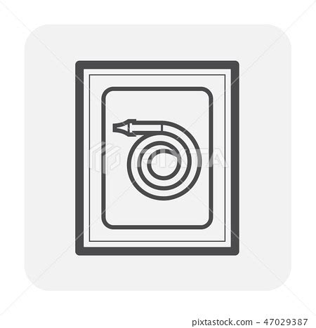 fire hose icon - 스톡일러스트 [47029387] - PIXTA