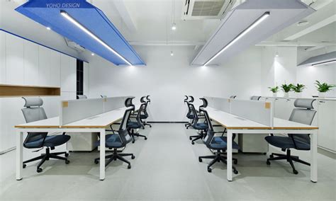 郑州北软慧谷2000平办公楼装修设计方案 - 设计案例 - 正设计
