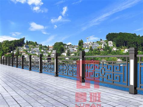 HDH01-惠州河道护栏桥梁安全栏杆厂家主干道防护栏-佛山晟护金属制品有限公司
