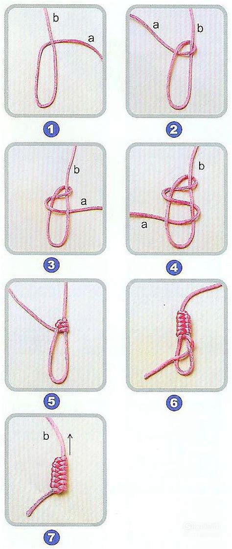 编绳入门-平结的编法，双向平结的编法