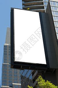 广告牌空白海报木板剪裁横幅建筑广告商业公告白色高清图片下载-正版图片321934744-摄图网