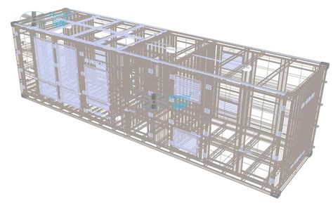 定制款模块化办公集装箱房屋_集装箱建筑案例_北京法利莱公司