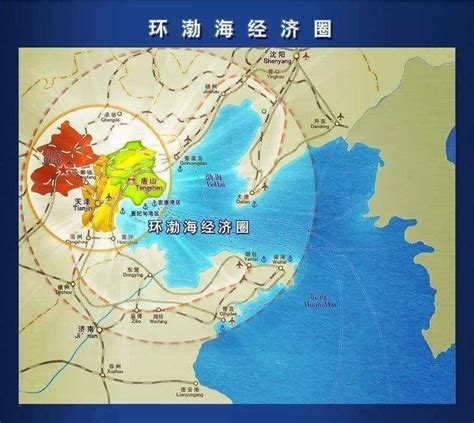 渤海地图图片