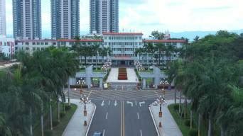 海南省陵水县椰林镇,新村,县城_大山谷图库