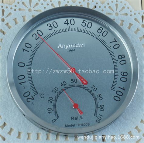 美德时温湿度计工业0-100摄氏度不锈钢机身TH600B13CM现货批发-阿里巴巴