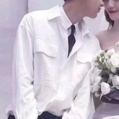 非主流情侣婚纱头像图片