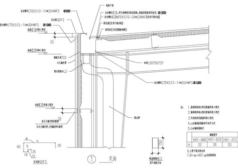 钢结构天沟节点详图（CAD）-钢结构节点详图-筑龙结构设计论坛