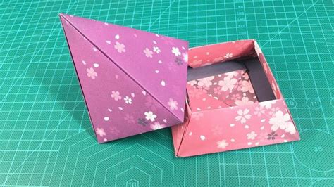 手工纸折DIY好看的礼品包装盒教程图解-易控学院