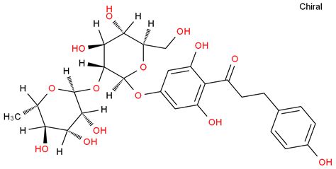 18916-17-1 柚皮苷二氢查尔酮 cas号18916-17-1分子式、结构式、MSDS、熔点、沸点