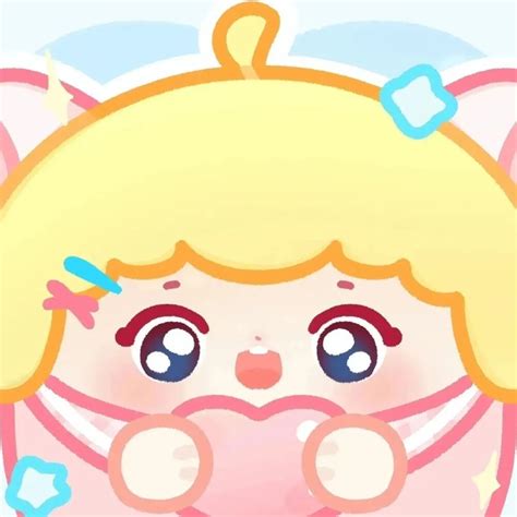 蛋仔温柔女生头像