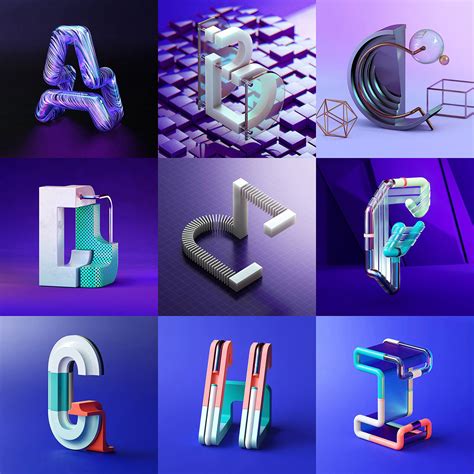 AI透视网格制作立体字|Graphic Design|typeface/font|奕心剑_Original作品-站酷ZCOOL