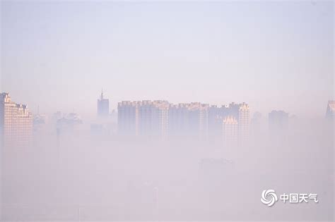 雾气弥漫 我国多地出现大雾天气城市如披纱-图片频道
