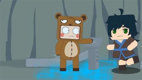 迷你大陆 迷你大陆动画第55集：熊孩子打开宝箱怎么突然激活了传送门！