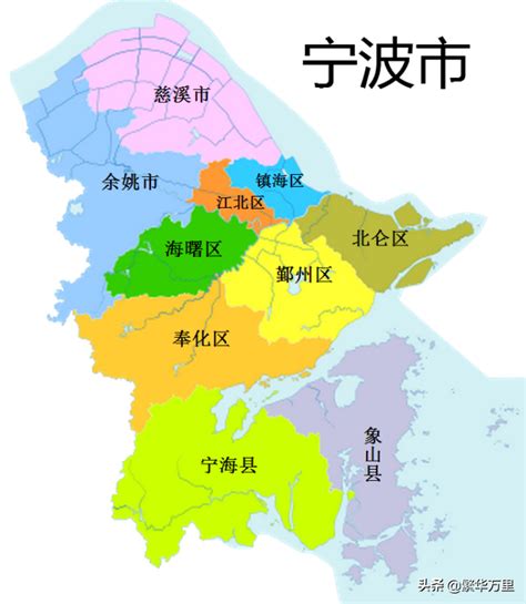 宁波有几个区,宁波区域划分图 - 品尚生活网