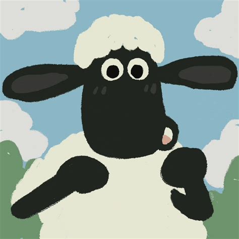 小羊肖恩头像图片
