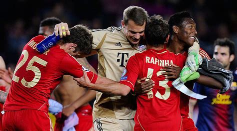 欧冠经典回顾：2013年半决赛，拜仁7-0淘汰巴萨_手机新浪网