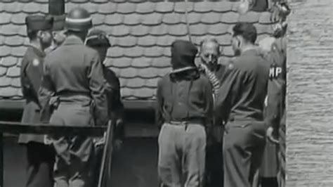 纳粹战犯处决过程连拍照_战争图片_历史千年