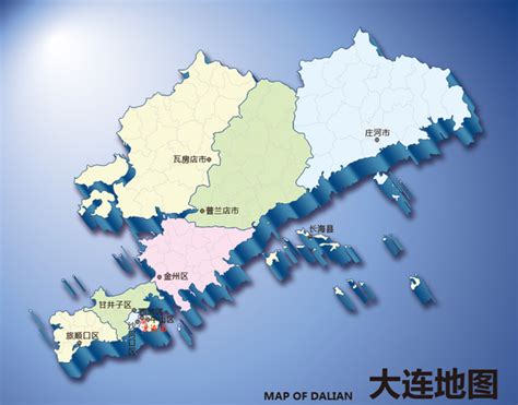 大连市区交通图 - 中国交通地图 - 地理教师网